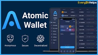 Atomic Wallet Review How to Use amp Set up Atomic Crypto Wallet [upl. by Gavan]