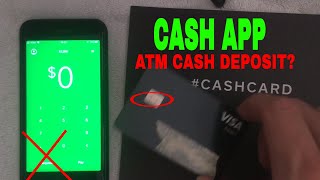 ✅ Can You Deposit Cash At ATM Into Cash App 🔴 [upl. by Viv657]