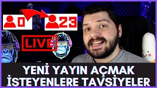 YAYIN AÇMAK İSTEYENLERE TAVSİYELER  ÖNERİLER [upl. by Annehs196]