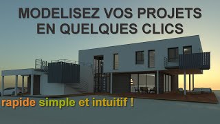 Logiciel dArchitecture  Rapide  Simple  Intuitif [upl. by Soinotna]