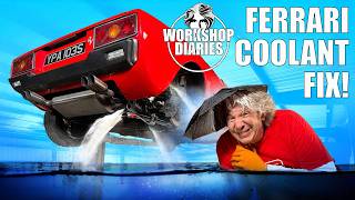 Edd China FIXES Seized FERRARI Water Pump amp Overhauls ANTIFREEZE [upl. by Neltiac]