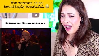 VOCALIST Reacts for the first time to Disturbed  The Sound Of Silence  Emotional Reaction [upl. by Charlean76]