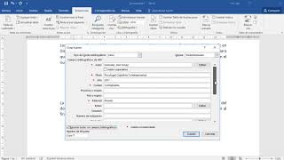 Cómo poner Citas Bibliográficas y Bibliografía en Word [upl. by Melas]
