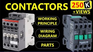 What is Contactor  All About Contactors  Wiring Diagram [upl. by Esenej]