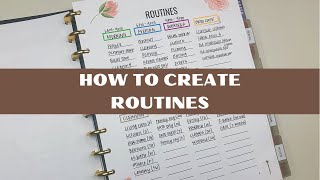 How To Organize Your Life Creating Routines [upl. by Allayne20]