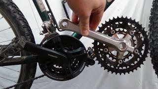 Crankset Removal amp Installation  Bike [upl. by Anerac687]