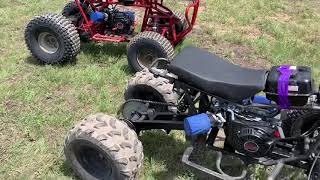 Predator 212cc ATV Swap  Parts Needed and Extra I Added [upl. by Binky]