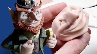 Sculpting a LEPRECHAUN from Polymer Clay  Creating Your Requests E02 [upl. by Nitin]