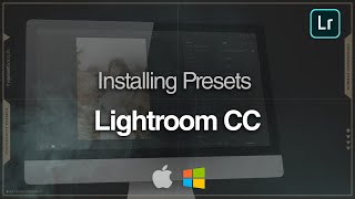 How To Install Presets In Lightroom CC  Lightroom Tutorial [upl. by Esten]