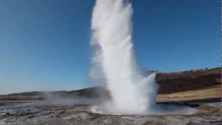 Geyser Strokkur on Iceland [upl. by Rochell]