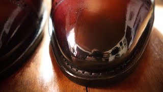 HOW TO DYE amp PATINA YOUR SHOES PT 2 Allen Edmonds Fifth Avenues [upl. by Anoerb350]