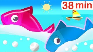 12345 Once I Caught a Fish Alive Numbers Song  English Nursery Rhymes for Babies amp Kids Compilation [upl. by Notrom]