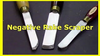 Negative Rake Scraper Basics [upl. by Tucker]