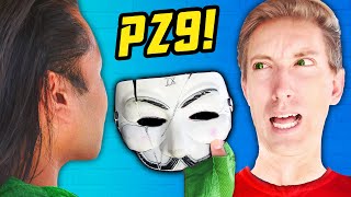 PZ9 FACE REVEAL UNMASKING Finds Clue Under Beard Extreme Hide and Seek Challenge vs New Hacker [upl. by Nahraf]