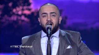 MBCTheVoice  رضوان صادق  رمشة عينك موال  مرحلة العروض المباشرة [upl. by Farmer494]