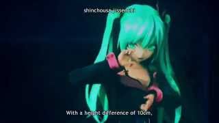 HD Hatsune Miku Live Concert  Sweet Devil English Subs [upl. by Llenrahs]