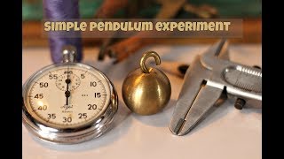 Physics Practical Simple Pendulum Experiment [upl. by Noevad]