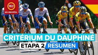 Critérium del Dauphiné 2022  Resumen Etapa 2 [upl. by Seadon]