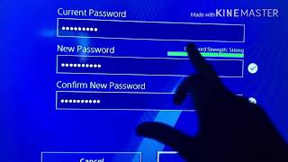 How to change your PS4 password EASY [upl. by Nolyarg]