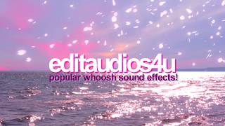 POPULAR WHOOSH SOUND EFFECTS FOR EDITS [upl. by Adnam434]