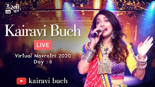 LIVE  Virtual Navratri 2020  Kairavi Buch  Garba 1 [upl. by Guilbert410]