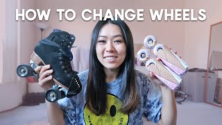 How To Change Your Roller Skate Wheels [upl. by Einiffit]