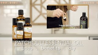 Patchouli Essential Oil Best Uses  Quick How To [upl. by Rehposirhc]