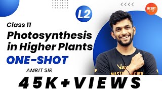 Photosynthesis in Higher Plants ONESHOT  CBSE Biology Class 11  Amrit Sir  Vedantu 11 and 12 [upl. by Nnylahs]