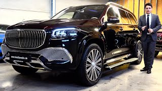 2021 Mercedes Maybach GLS  Full GLS 600 Review Sound Interior Exterior [upl. by Oicnecserc]