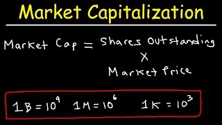 Market Capitalization of Stocks [upl. by Livia]