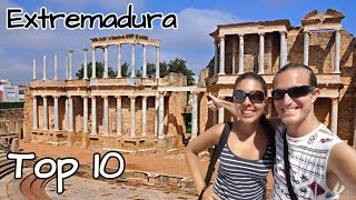 🔴 Los 15 LUGARES más Bonitos de EXTREMADURA 4K  España [upl. by Hairahs]