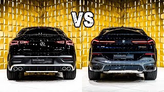 2020 Mercedes GLE Coupe vs 2020 BMW X6 [upl. by Aleahc]