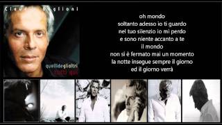 CLAUDIO BAGLIONI  Il mondo [upl. by Lenno108]