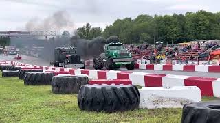 The Green Ghost Racing at Onaway Speedway [upl. by Arihsak]