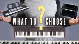 How To Choose A Beginner Digital PianoKeyboard [upl. by Pinckney223]