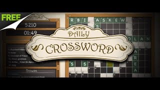 Daily Crossword  Free to Play  Gameplay [upl. by Thessa]