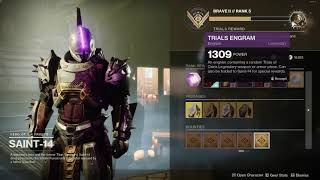 HOW TO GET TRIALS ENGRAMS  DESTINY 2 [upl. by Anahc998]