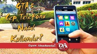 GTA 5 Cep Telefonu Nasıl Kullanılır [upl. by Gaelan]