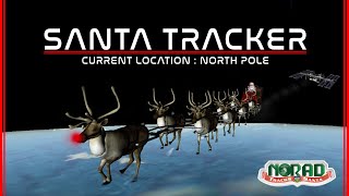 LIVE NORAD Santa Tracker 2022 [upl. by Rosenkrantz]