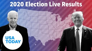 Election Night 2020 Coverage of Trump Biden and key races  USA TODAY [upl. by Ial730]