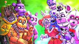 SFM FNaF Withered Melodies vs Sister Location [upl. by Yaner273]