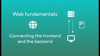 Connecting the frontend and the backend [upl. by Campagna]