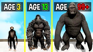 Survive 99 YEARS as KING KONG in GTA 5 [upl. by Hawkins]