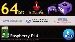 64bit Retropie with GameCube amp Wii Raspberry Pi 4 [upl. by Gail]