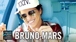 Bruno Mars Carpool Karaoke [upl. by Burford747]