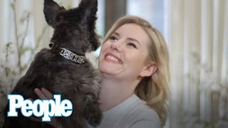 Elisha Cuthbert On Her Adorable Puppy  People [upl. by Punke]