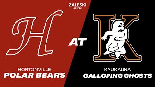 Hortonville at Kaukauna  2024 WIAA Boys Basketball [upl. by Aaberg]