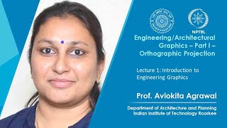 Lecture 1 Introduction to Engineering Graphics [upl. by Lledner379]