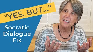 quotYES BUTquot Socratic Dialogue Fix CBT Clinical Tip [upl. by Russon64]