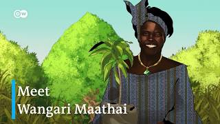 African Roots What was Wangari Maathai’s role in building a peaceful and selfsustained society [upl. by Asirak]